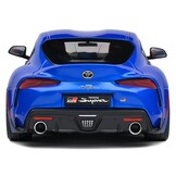1:18 Toyota GR Supra 2021 blue Solido Scale Model