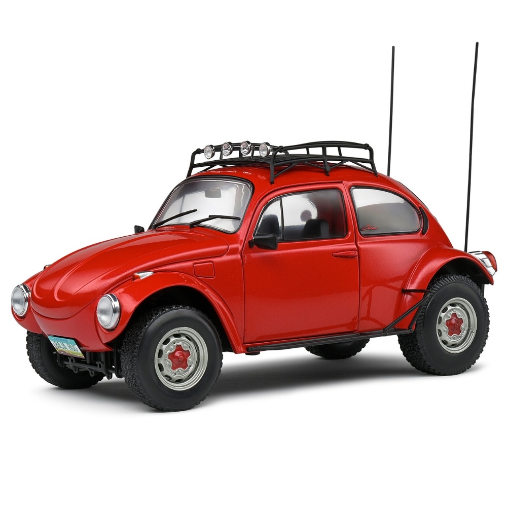 1:18 Volkswagen Beetle Baja Red 1976 red Solido Scale model