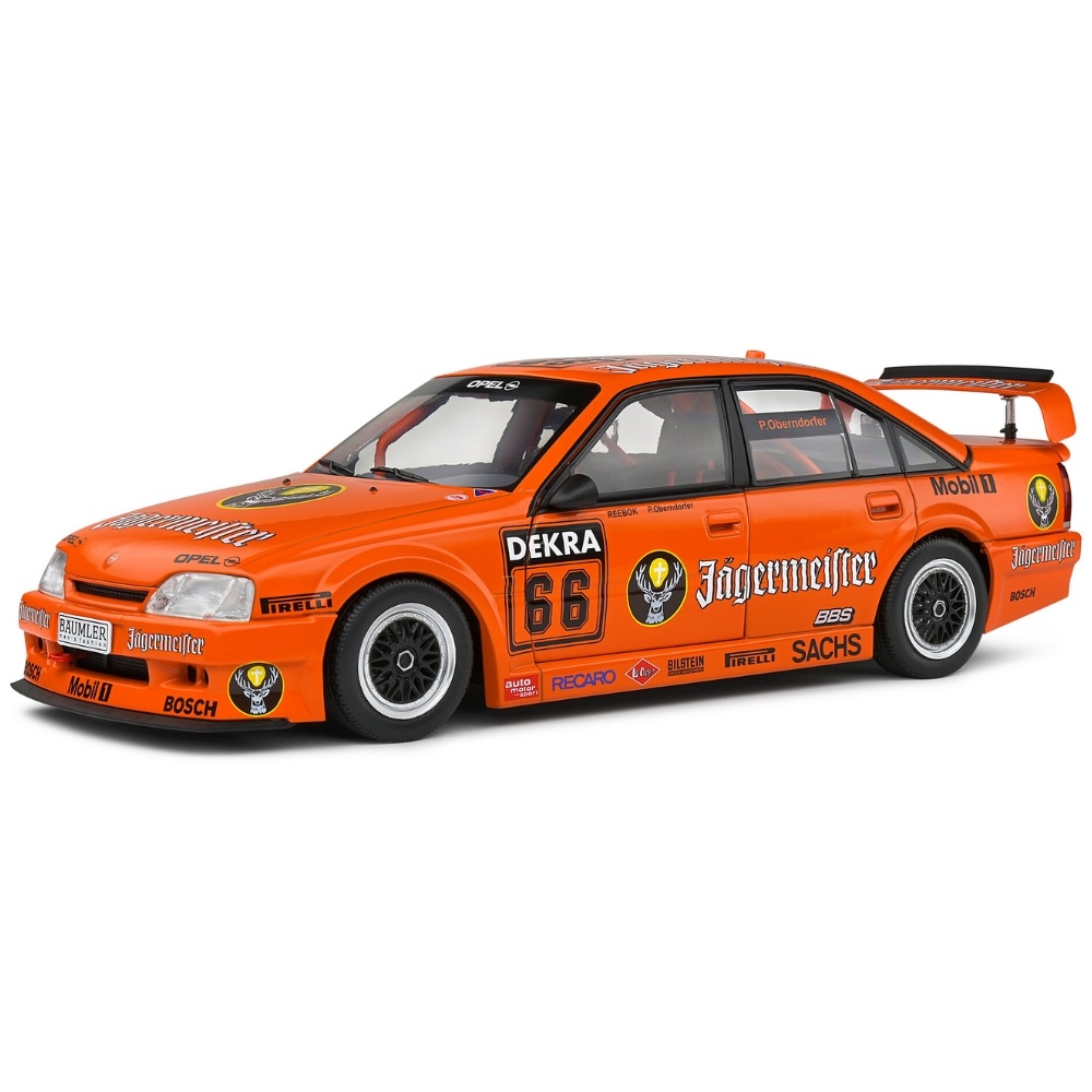 1:18 Opel Omega Evolution 500 #66 Jagermeister DTM 1991 orange Solido scale model