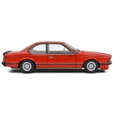1:18 BMW 635 CSI (E24) 1984 rood Solido Schaalmodel