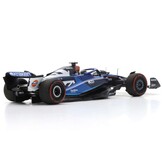 1:43 Williams Racing FW45 #23 Alexander Albon 8. Britischer GP 2023 - Williams 800. GP blau-schwarz-weiß Spark-Maßstabmodell