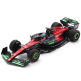 1:43 Alfa Romeo F1 Team Stake C43 #77 Valtteri Bottas Belgian GP 2023 Red-black-green Spark Scale model
