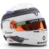 1:5 Pierre Gasly - Helmet - Sprint Race Qatar GP 2023 white-black Spark Scale Model
