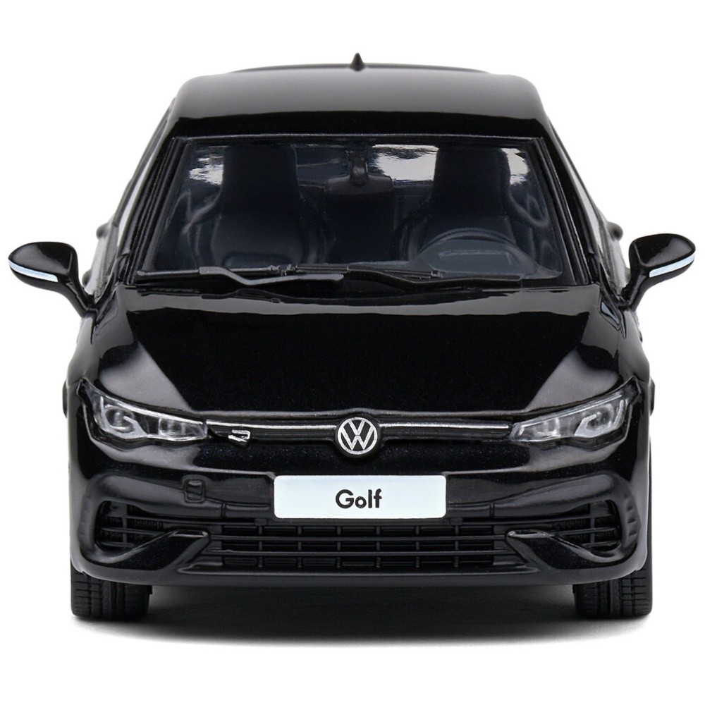 1:43 VW Golf VIII R 2022 schwarz Solido Maßstabmodell