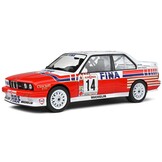 1:18 Bmw M3 (e30) #14 Duez Belgien Procar 1993 Rot-Weiß-Blau Solido Modellauto