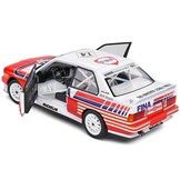1:18 Bmw M3 (e30) #14 Duez Belgien Procar 1993 Rot-Weiß-Blau Solido Modellauto