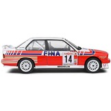 1:18 Bmw M3 (e30) #14 Duez Belgium Procar 1993 rood-wit-blauw Solido Schaalmodel