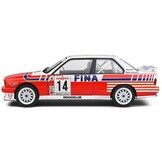 1:18 Bmw M3 (e30) #14 Duez Belgium Procar 1993 rood-wit-blauw Solido Schaalmodel