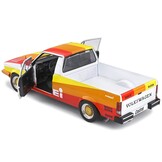 1:18 Volkswagen Caddy MK 1 Kamei Street Fighter 1982 yellow-orange-red Solido Scale model
