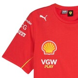2024 Charles Leclerc Scuderia Ferrari Driver T-shirt Speed Rood