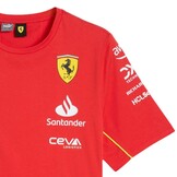 2024 Charles Leclerc Scuderia Ferrari Driver T-shirt Speed Rood