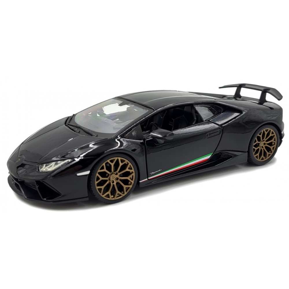 1:24 Lamborghini Huracan Performante Limited Edition Schwarz Bburago Modell im Maßstab