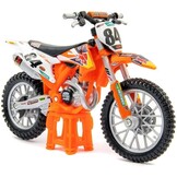 1:18 KTM SX 450 2018 #84 Jeffrey Herlings Red Bull KTM Supercross Wereld Kampioen 2018 oranje-blauw-wit Bburago Schaalmodel