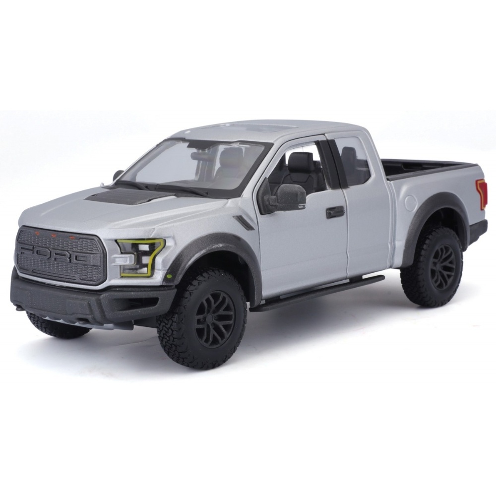 1:24 Ford F-150 Raptor SE Trucks 2017 gray Maisto Scale Model