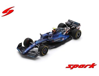 1:43 Williams F1 FW45, L. Sargeant '10th Grand Prix USA 2023'