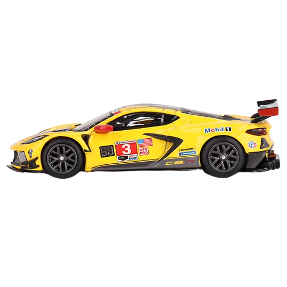 1:64 Western Star 49x Chevrolet Corvette Racing C8.r Transporter Set + 2 Cars various Mini GT Scale Model