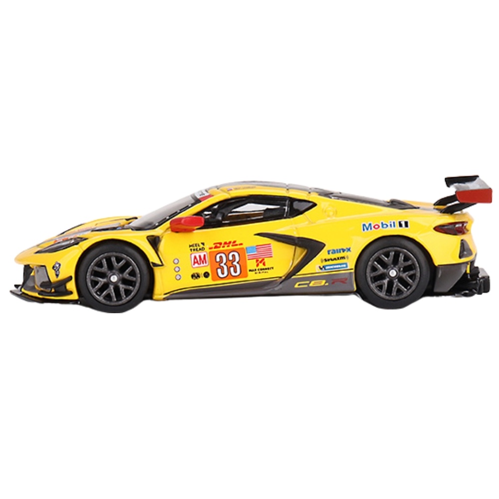 1:64 Western Star 49x Chevrolet Corvette Racing C8.r Transporter Set + 2 Cars various Mini GT Scale Model