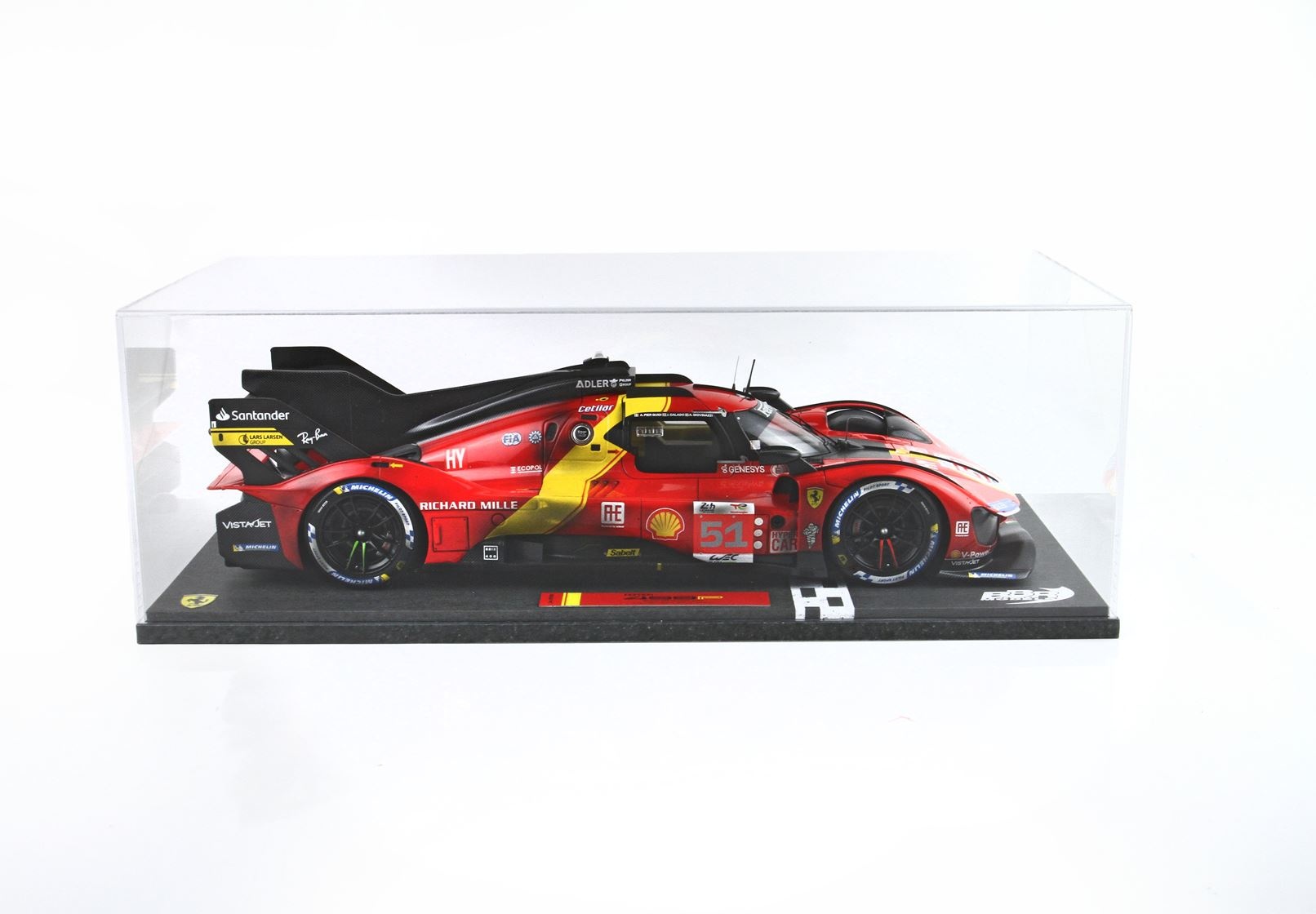 1:12 Ferrari 499P (Dirty) Pier Guidi-Calado-Giovinazzi #51 'Winner Le Mans 2023' - BBR Limited Edition