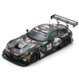 1:43 Mercedes Benz AMG Gt3 #90 Gustavsen/perez Companc/nesov/salmenautio 24h Spa 2023 zwart-groen Spark Schaalmodel