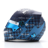 1:5 Zhou Guanyu - Helmet - Japanese GP 2023 blauw Spark Schaalmodel