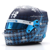 1:5 Zhou Guanyu - Helmet - Japanese GP 2023 blauw Spark Schaalmodel