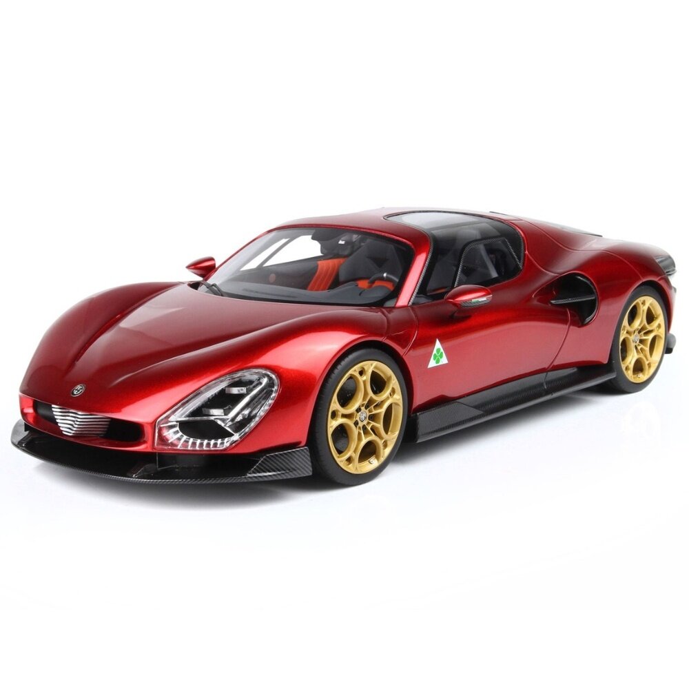 Alfa Romeo 33 Stradale Red AUTOart 1/18 - Used Model Alfa Romeo 33