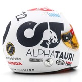 1:5 Yuki Tsunoda - Helmet - Japanese GP 2023 wit-blauw-rood Spark Schaalmodel