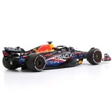 1:43 Red Bull RB19 Racing Oracle #1 Max Verstappen Winner Usa GP 2023 - Special Livery Dark Blue-Red-Yellow Spark Scale Model