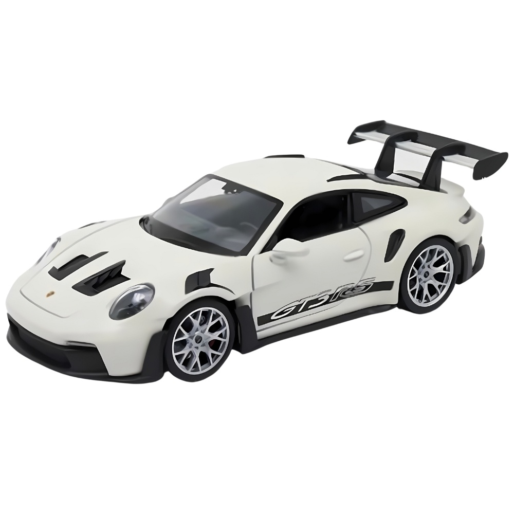 1:24 Porsche 911 GT3 RS (992) 2023 weiß-schwarz Welly Modellauto