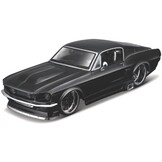 1:24 Ford Mustang GT 1967 'kit' schwarz Maisto Modellauto