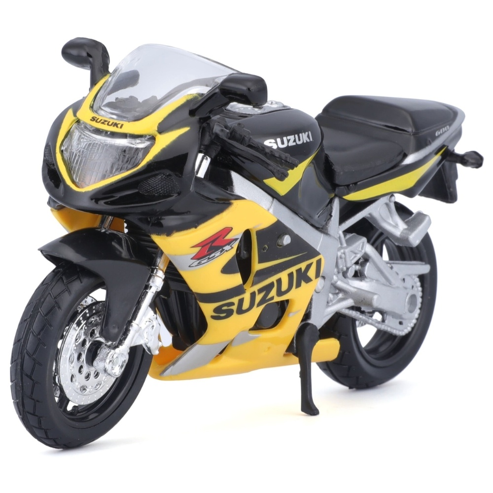 1:18 Suzuki GSX-R600 yellow-black Maisto Scale Model