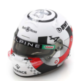 1:5 BTW Alpine F1 Team - Esteban Ocon - Belgian GP Helmet 2023 Spark Schaalmodel