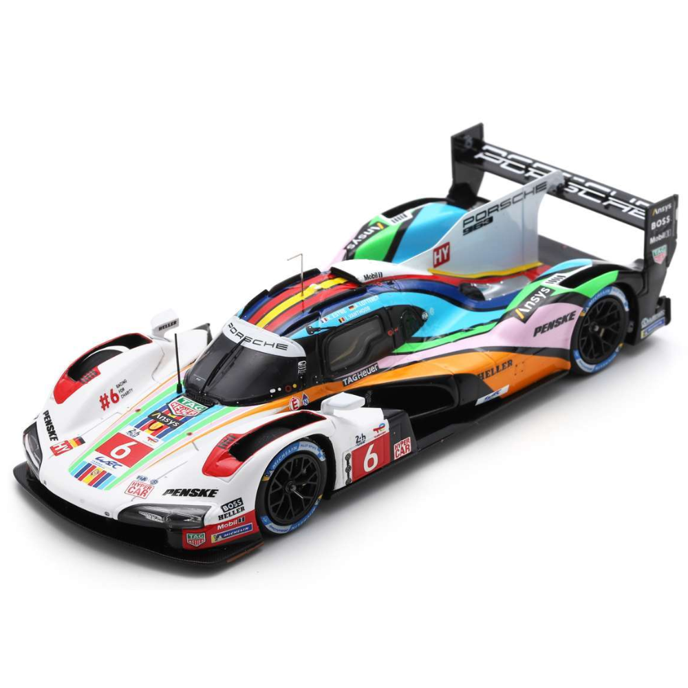 1:43 Porsche 963 #6 - Estre/Lotterer/Vanthoor - 24h Le Mans 2023 Spark Schaalmodel