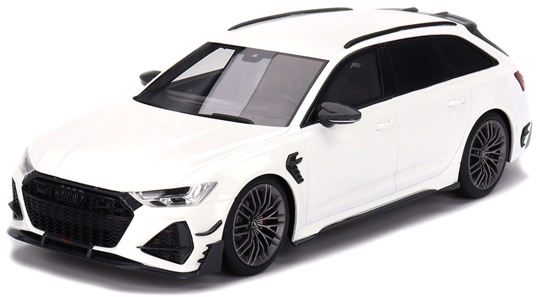 1:18 Audi RS6-R ABT 2023 weiß Top Speed Modellauto