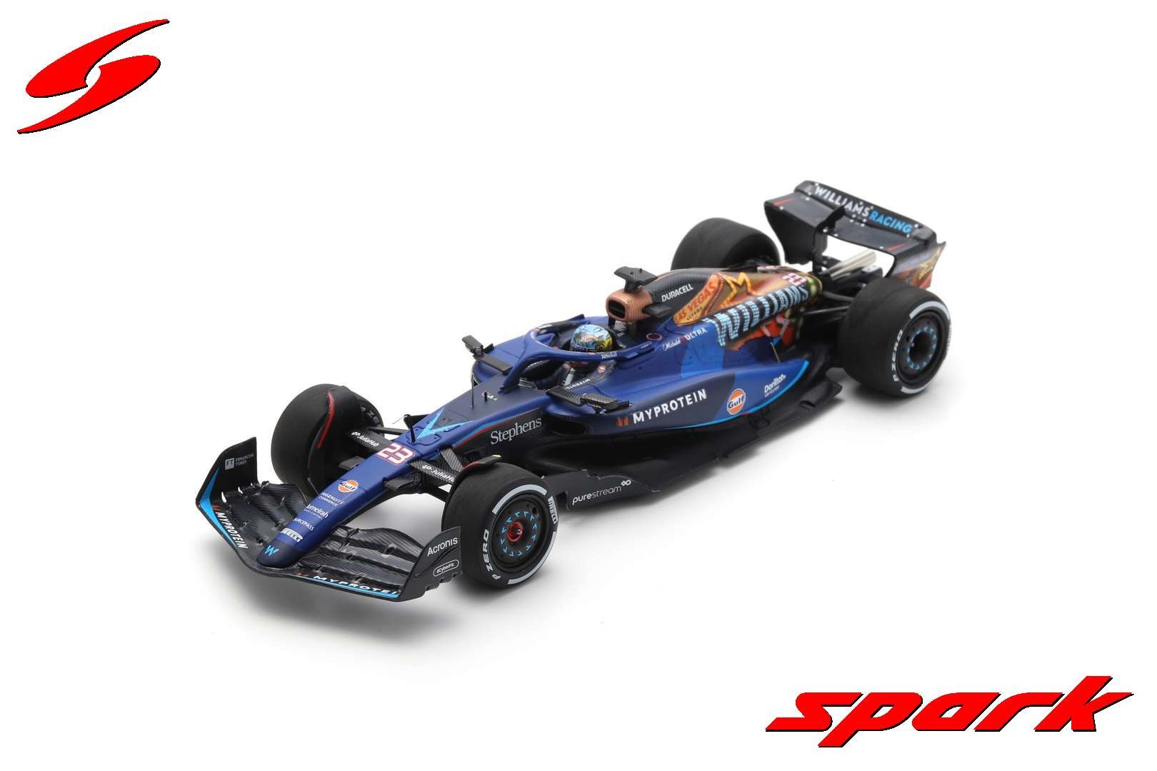 1:43 Williams FW45, A. Albon 'GP Las Vegas 2023'