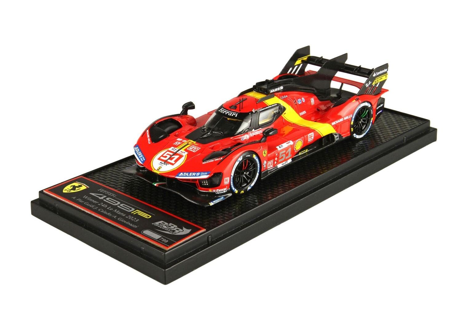 1/43 Ferrari 499P 'Winner 24h Le Mans 2023'