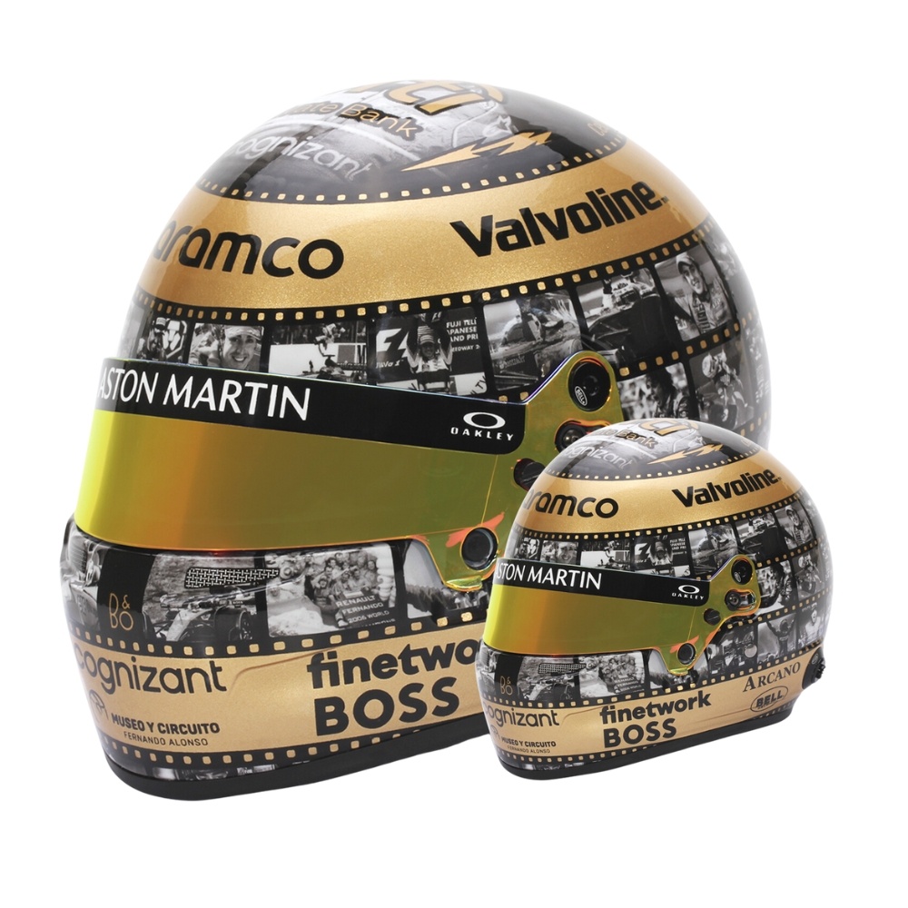 1:5 Fernando Alonso (400ste GP) Mexican GP 2024 Helm