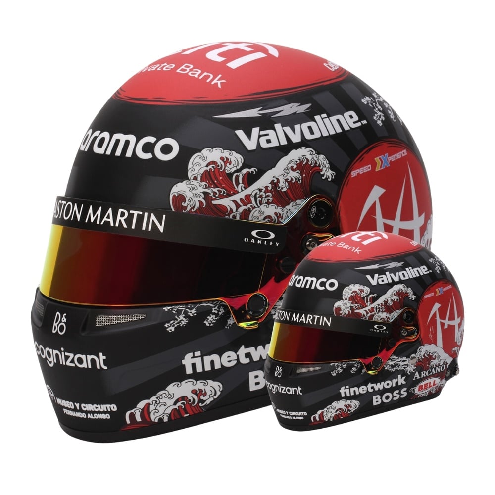 1:5 Fernando Alonso Japan GP 2024 Helmet