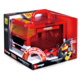 1:43 Race and Play Portable Garage Ferrari Electronic Garage and Ferrari Scale