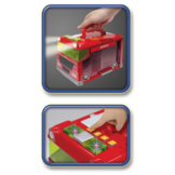 1:43 Race and Play Portable Garage Ferrari Electronic Garage and Ferrari Scale