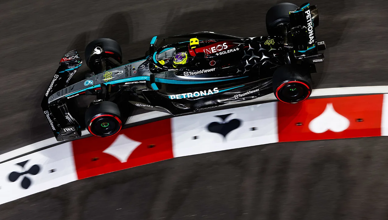 PRE-ORDER: 1:43 Mercedes AMG Petronas F1 Team W15, L. Hamilton 'Las Vegas Grand Prix 2024'