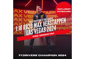 PRE-ORDER: 1:18 Oracle Red Bull Racing RB20, M. Verstappen 'Las Vegas Grand Prix 2024'