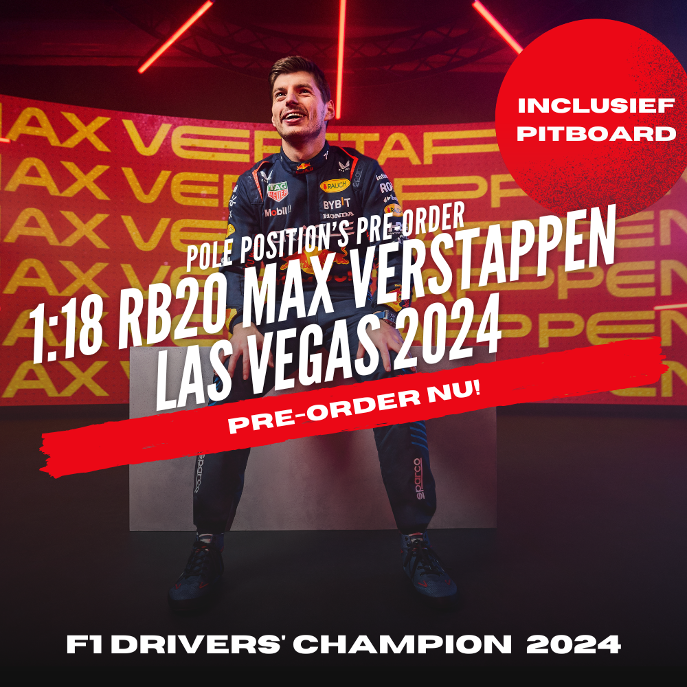PRE-ORDER: 1:18 Oracle Red Bull Racing RB20, M. Verstappen 'Las Vegas Grand Prix 2024'