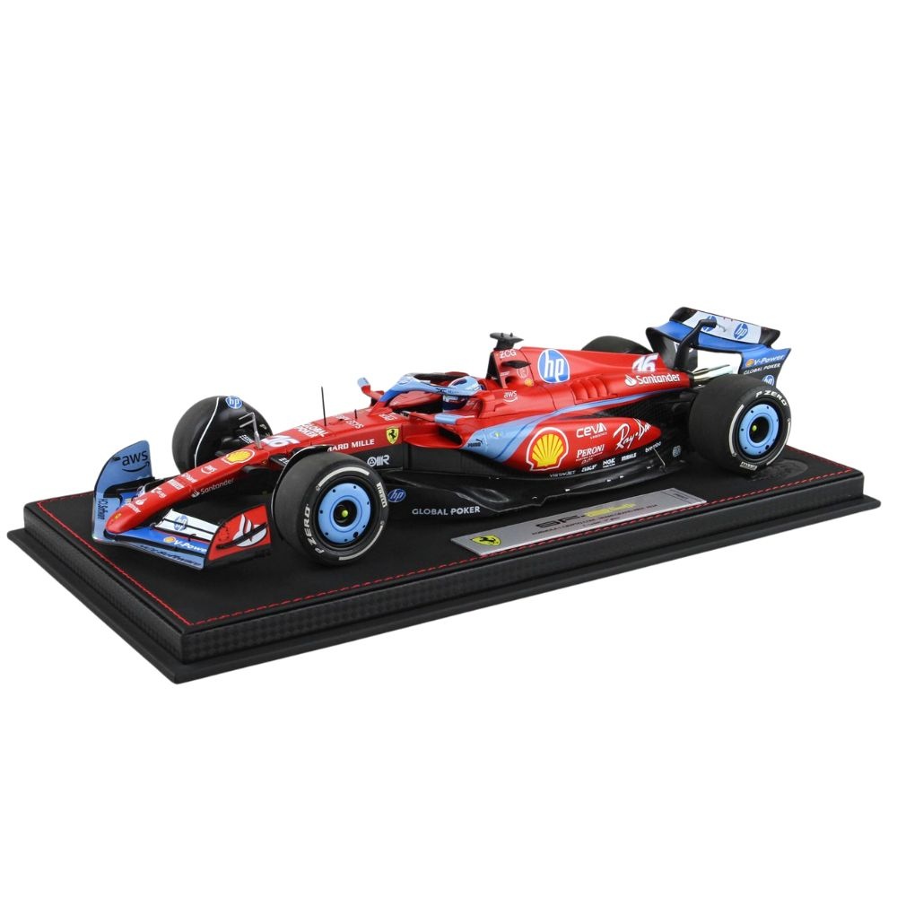 1:18 Scuderia Ferrari SF-24 Charles Leclerc GP USA Miami 2024 - Luxury pack