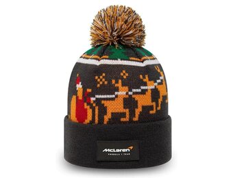 McLaren Limited Edition Holiday Bobble Beanie