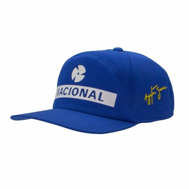 Adult' Ayrton Senna 'Nacional' flatbrim cap