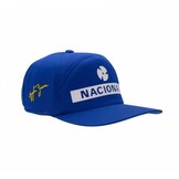 Adult' Ayrton Senna 'Nacional' flatbrim cap