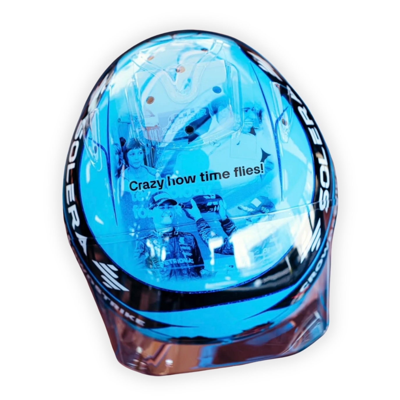 PRE-ORDER: 1:5 George Russell Helm Abu-Dhabi GP 2024 - Spark Models