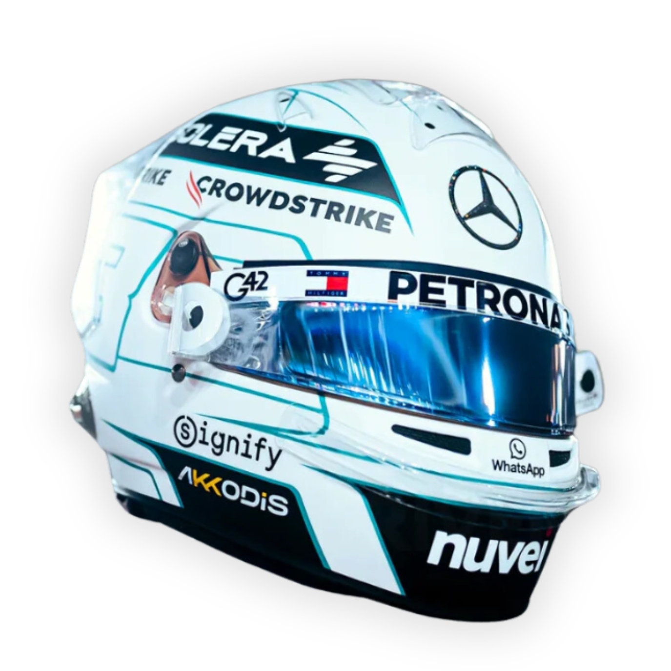 1:5 George Russell Helm Qatar GP 2024 - Spark Models