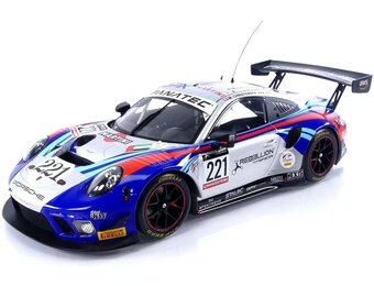 1:18 Porsche 911 GT3 R, #221 GPX Martini Racing 24 Hours of Spa 2022' IXO